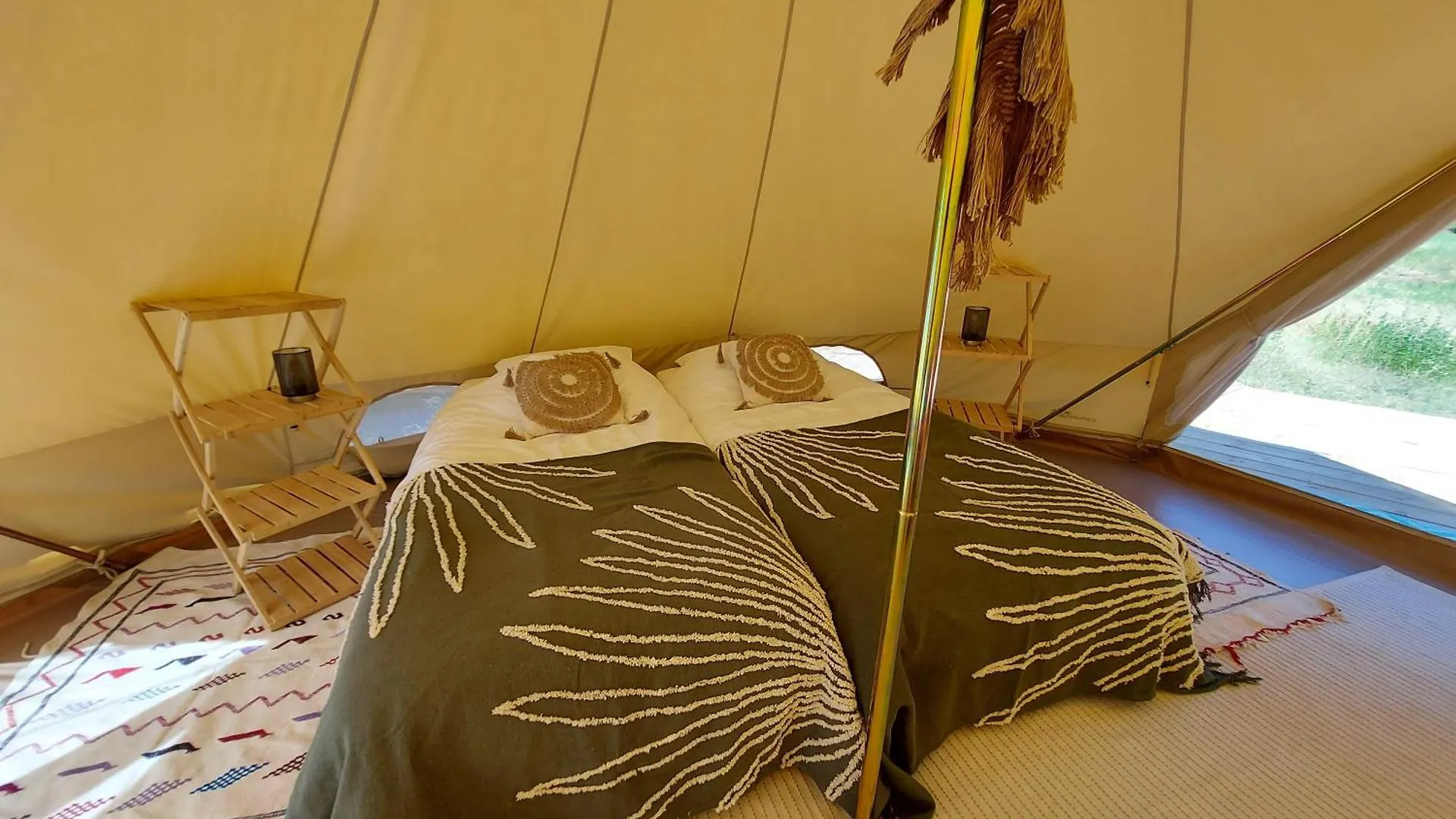 خيمة فخمة فندق Glamping Luz Olive Combret