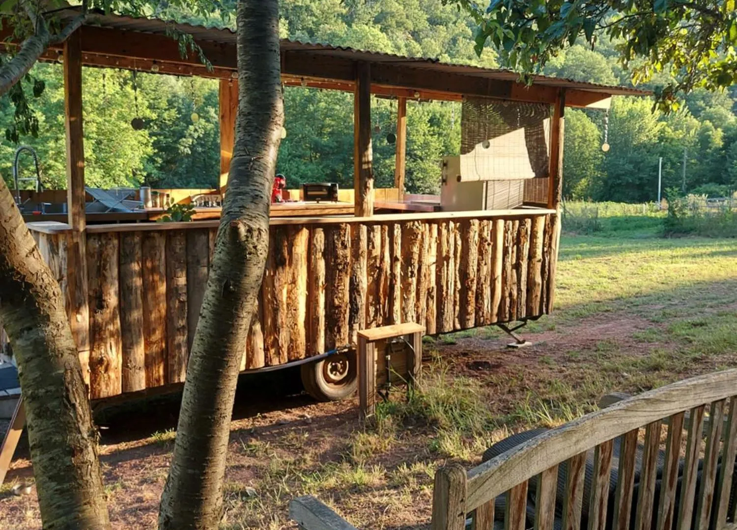 فندق Glamping Luz Olive Combret خيمة فخمة